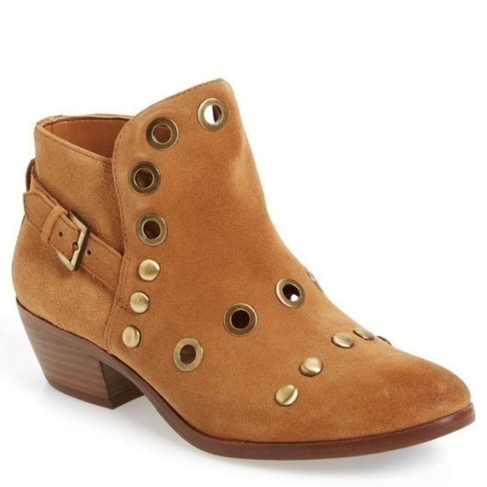 Sam Edelman • Genuine Leather Tan Pedra Booties